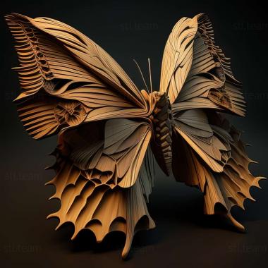 3D модель Papilio crino (STL)